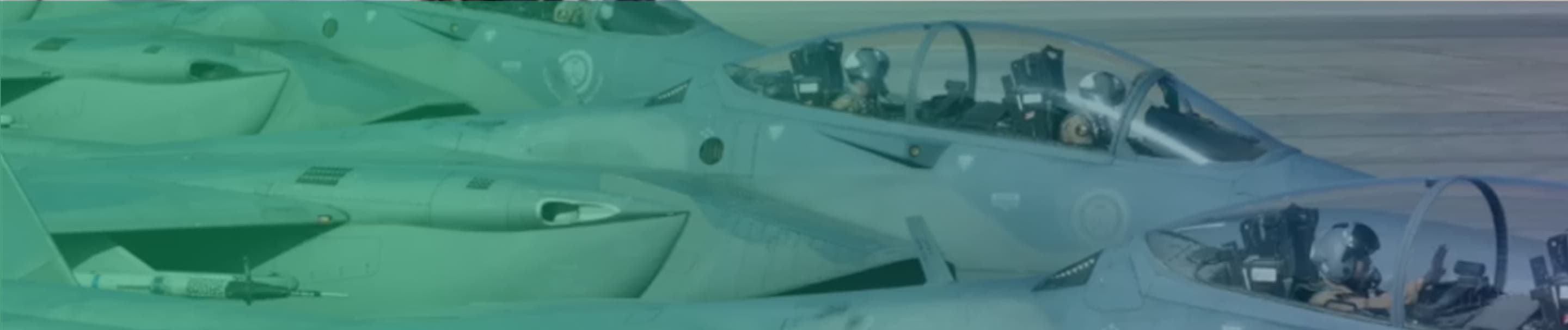Aerospace and defense operations at twilight